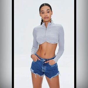 Forever 21 Women's Sea foam green Jacket